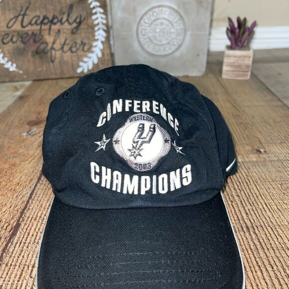 SAN ANTONIO SPURS 2003 NBA CHAMPIONS NIKE hat - Picture 7 of 8